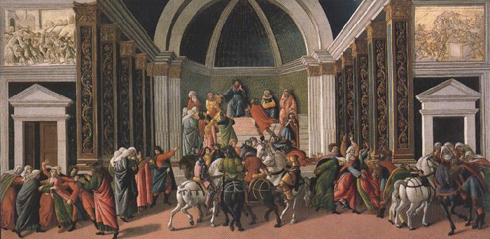 Sandro Botticelli Stories of Virginia (mk36) oil painting image